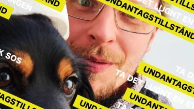 Svenska Yle tar sig an en humoristisk vinkel för att erbjuda en paus i undantagstillståndet. Foto: Yle.