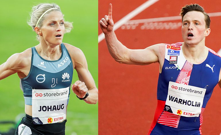 I år blev den internationale atletikkonkurrence Bislett Games gennemført 11. juni uden publikum og med deltagerne spredt rundt om i verden under det sigende navn 'Impossible Games'. Foto: Vidar Ruud/Lise Aserud/Ritzau Scanpix.