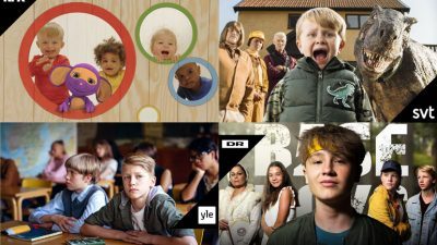 Foto: Bo Pärletun/SVT, Citizen Jane Productions/Yle, NRK Super, DR.