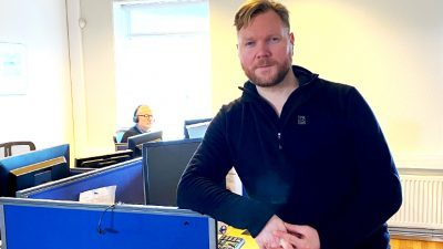 Digital chef hos RUV Baldvin Bergsson er glad for det nordiske samarbejde, og har især haft direkte fordele af samarbejde med SVT og NRK. Foto: RUV.