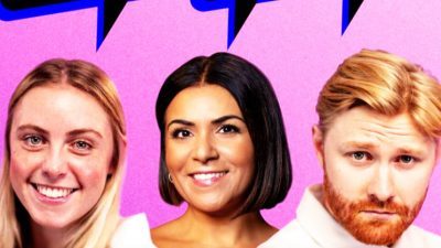 NRK:s podcast "Nyhetsblanding" uppdaterar sina lyssnare på det senaste. Foto: Från NRK Radio.